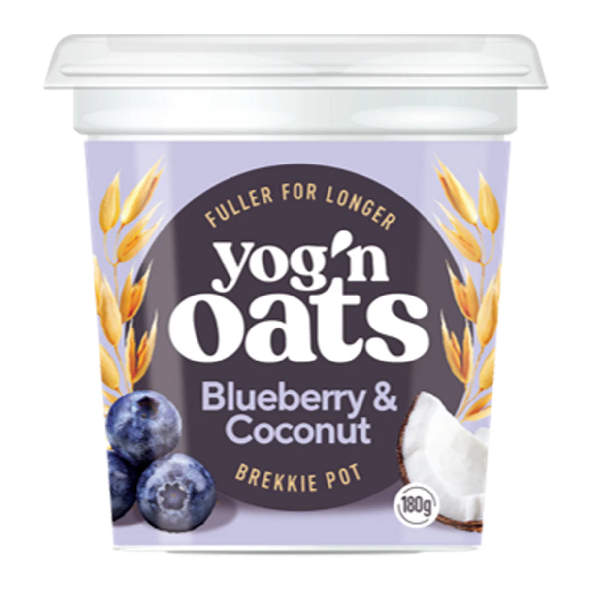 Yog'n Oats Blueberry and Coconut 150g