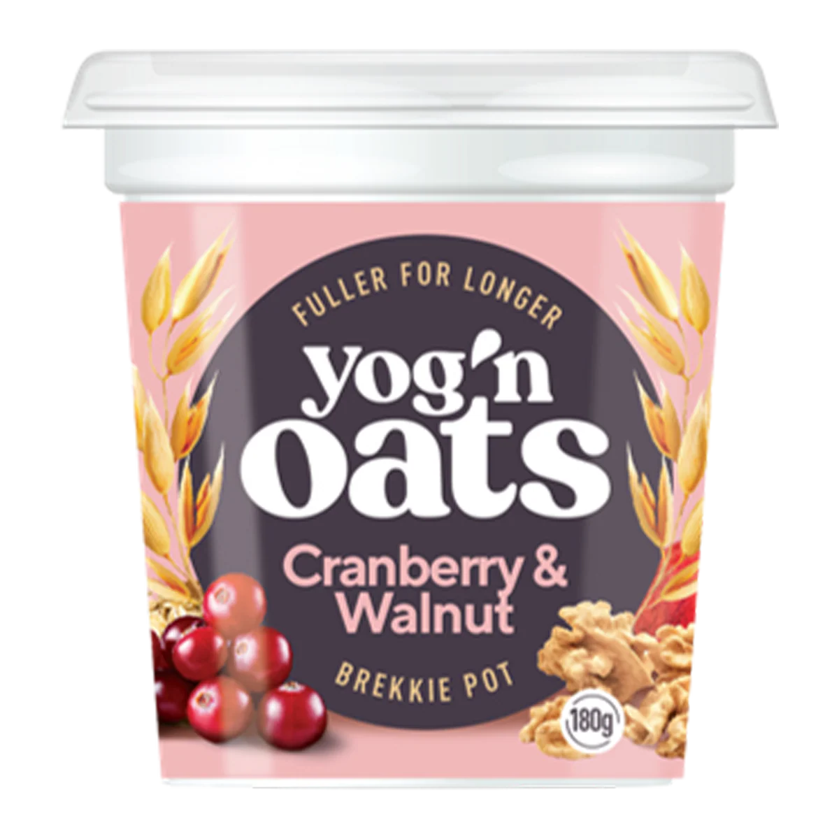 Yog'n Oats Cranberry and Walnut 150g