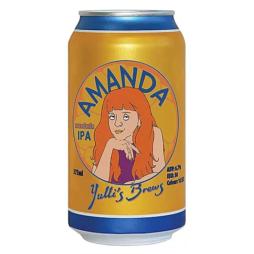 Yulli's Brews Amanda Mandarin IPA Case 16 x 375ml - Image 2