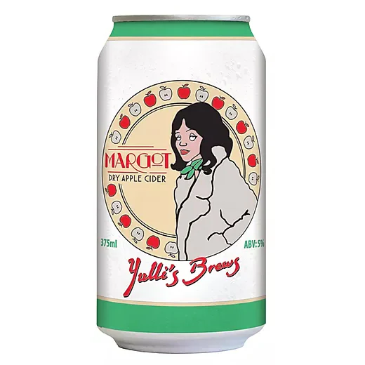Yulli's Brews Margot Dry Apple Cider 6 x 375ml - Image 2