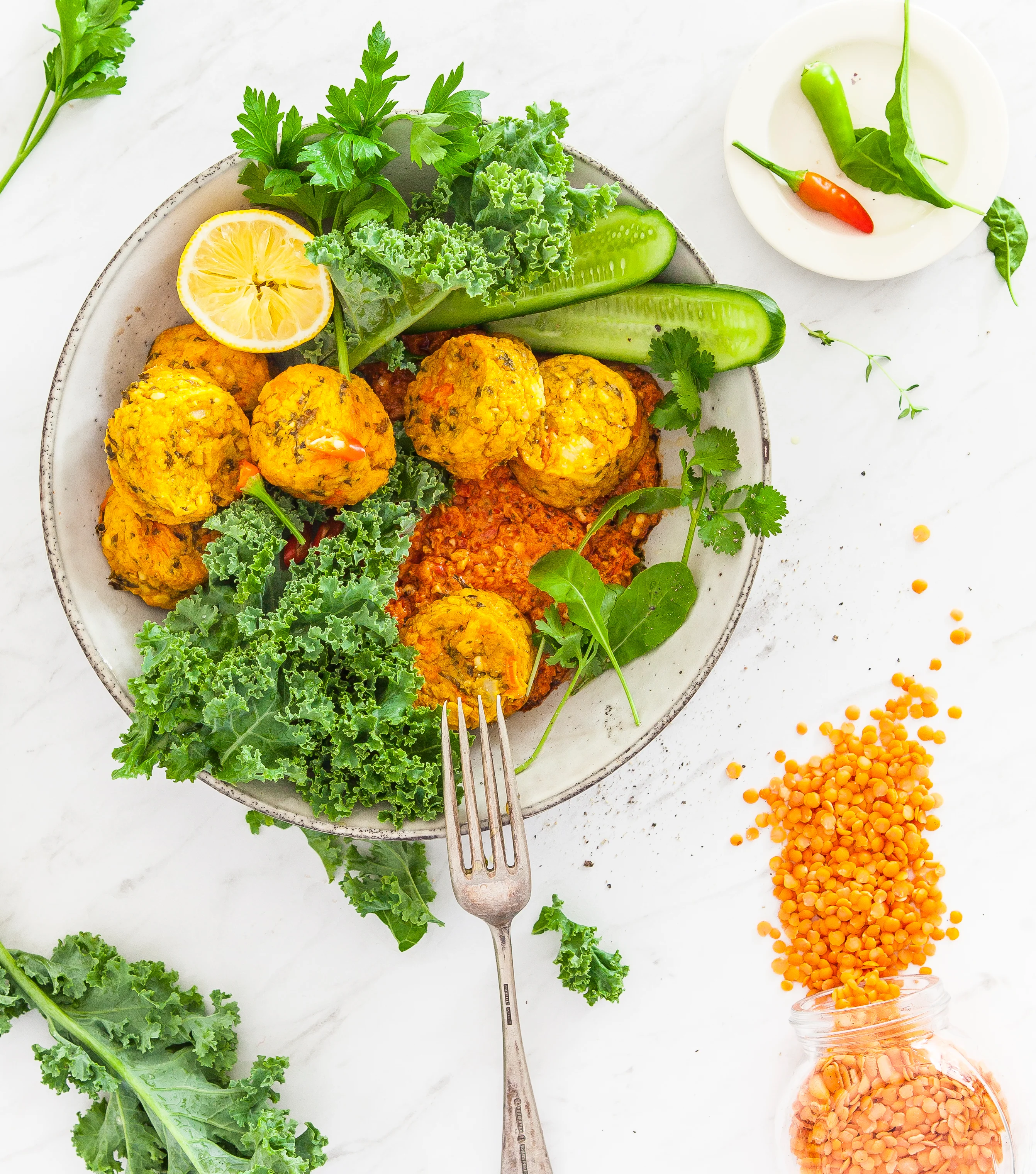 Yummy Karma Red Lentil and Kale Bites 225g - Image 2