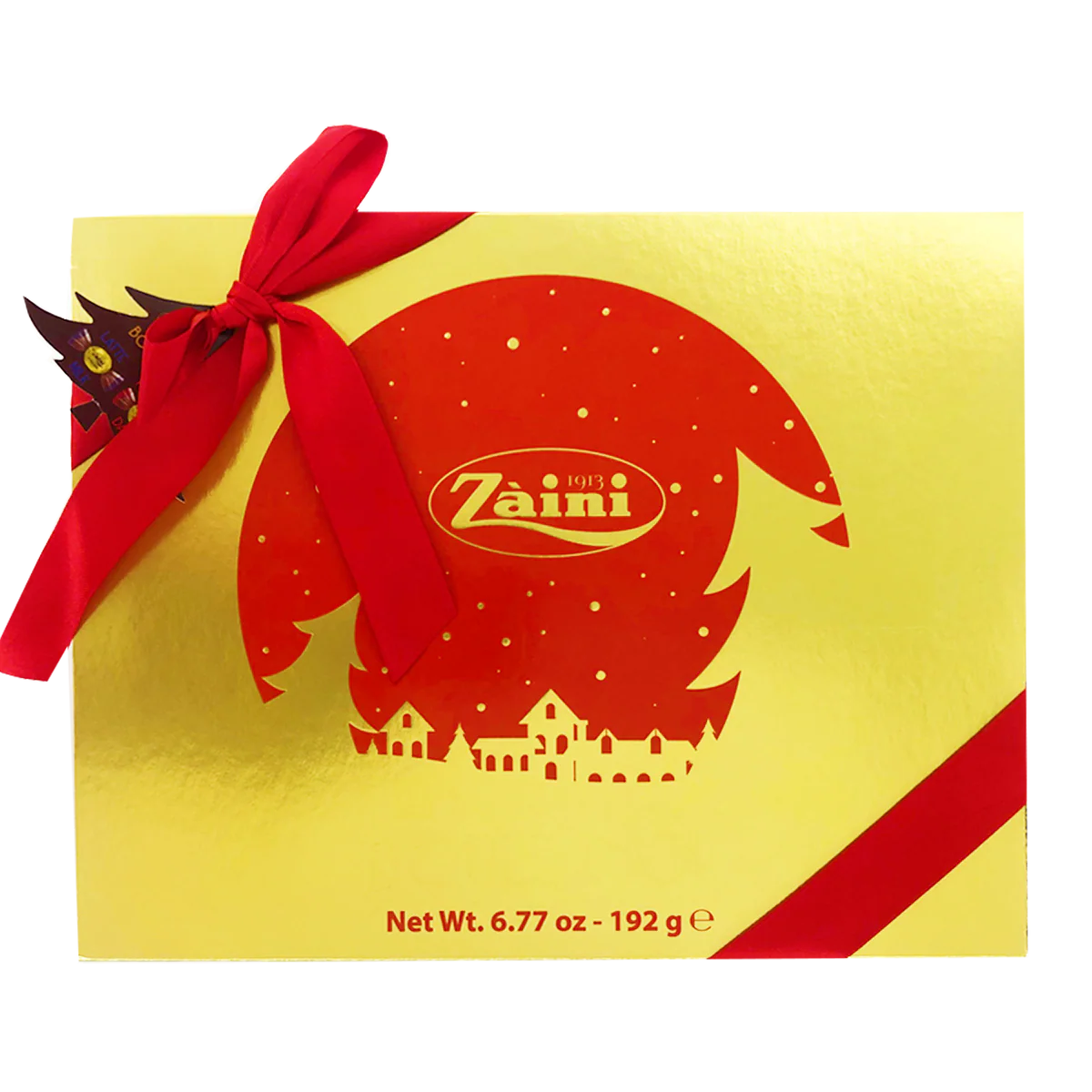 Zaini Milk and Dark Chocolate Pralines Gold Tin 192g