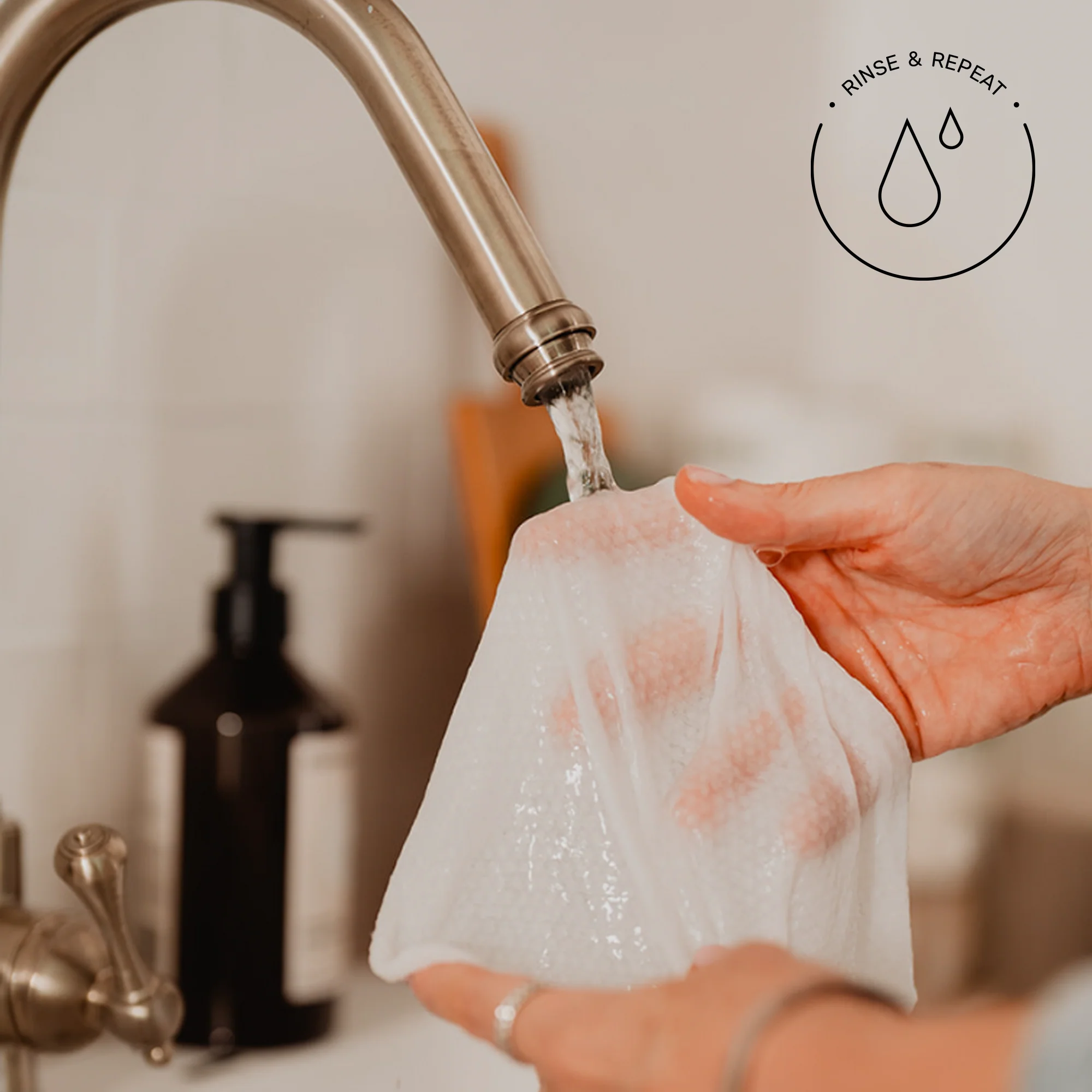 Zero Reusable & Plastic Free Cleaning Roll 50 Pack - Image 6