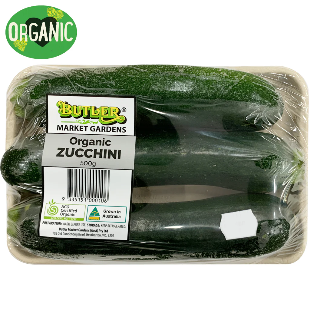 Zucchini Black Organic 500g